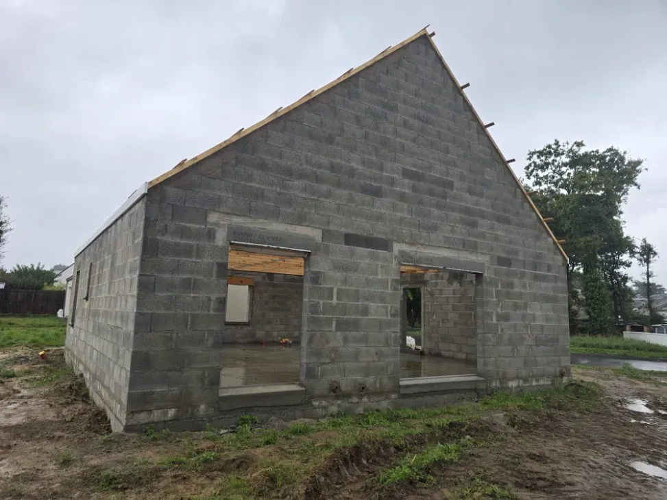 Maison parpaing ouverture